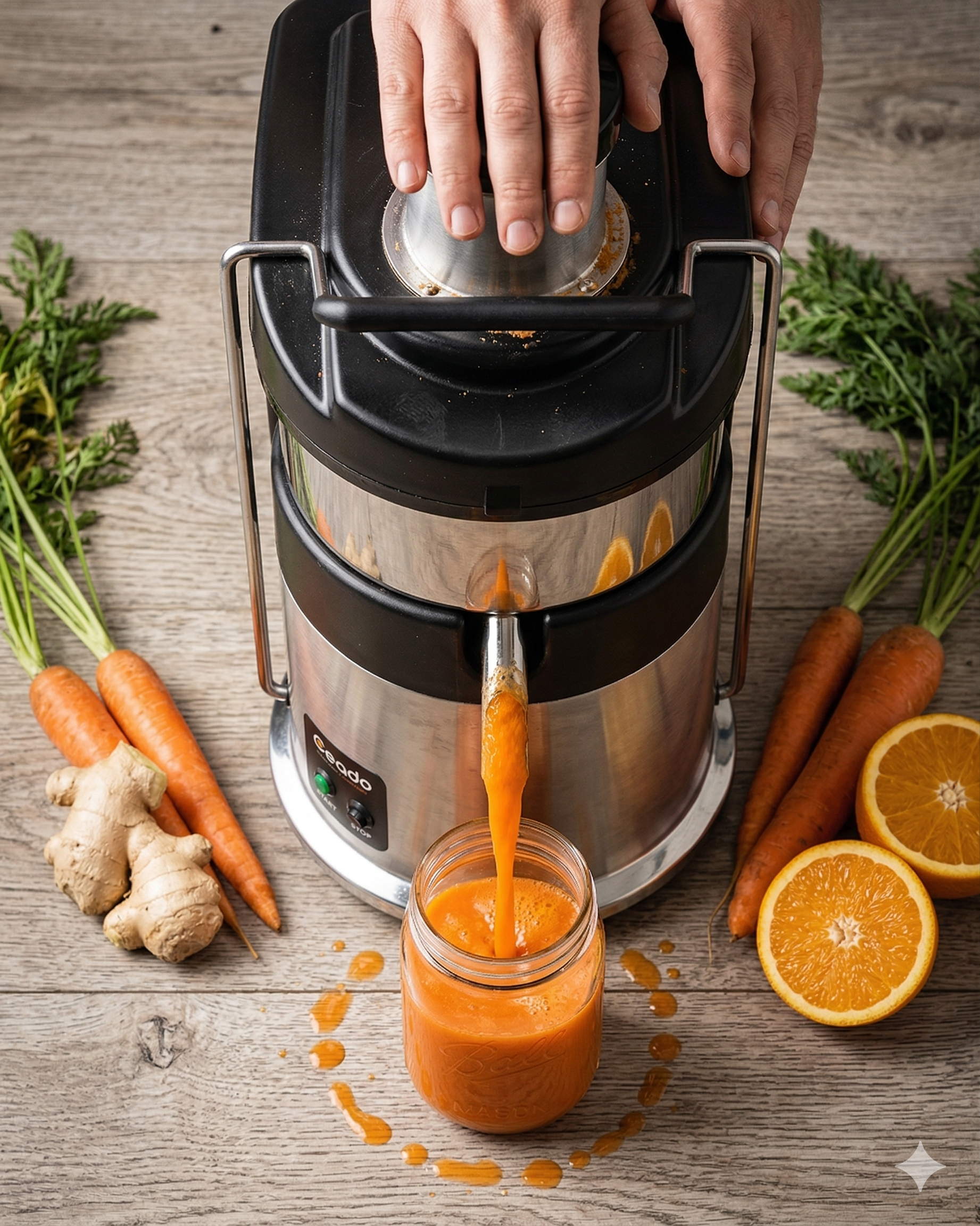 Ceado ES-500 – Compact Commercial Juicer for Cafés & Juice Bars | Quiet, Powerful & Easy to Clean (2025)