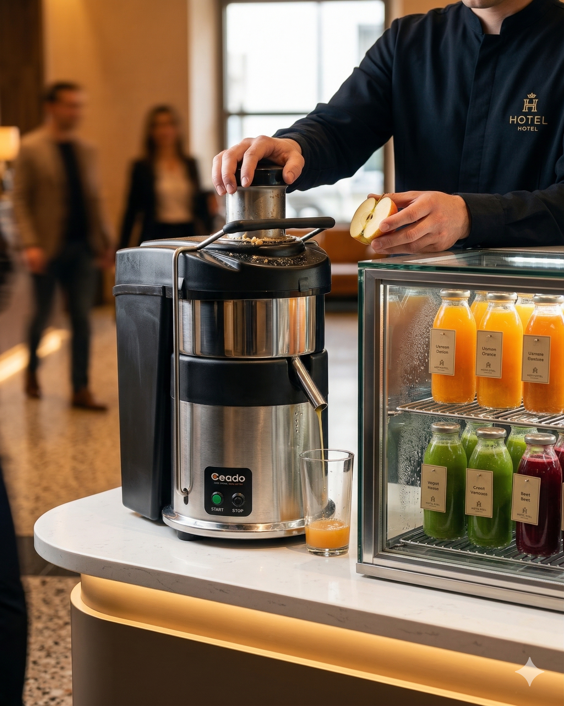 Ceado ES-500 – Compact Commercial Juicer for Cafés & Juice Bars | Quiet, Powerful & Easy to Clean (2025)